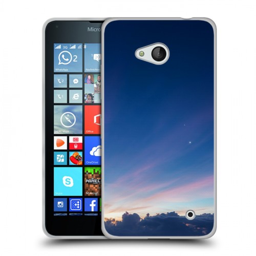 Дизайнерский пластиковый чехол для Microsoft Lumia 640 Закат