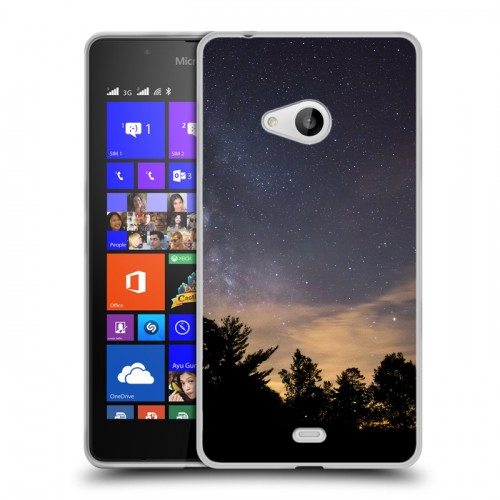 Дизайнерский пластиковый чехол для Microsoft Lumia 540 Закат