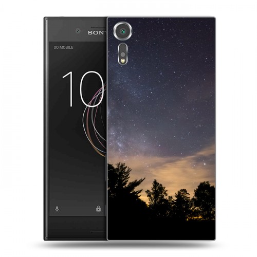 Дизайнерский пластиковый чехол для Sony Xperia XZs Закат