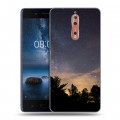 Дизайнерский пластиковый чехол для Nokia 8 Закат