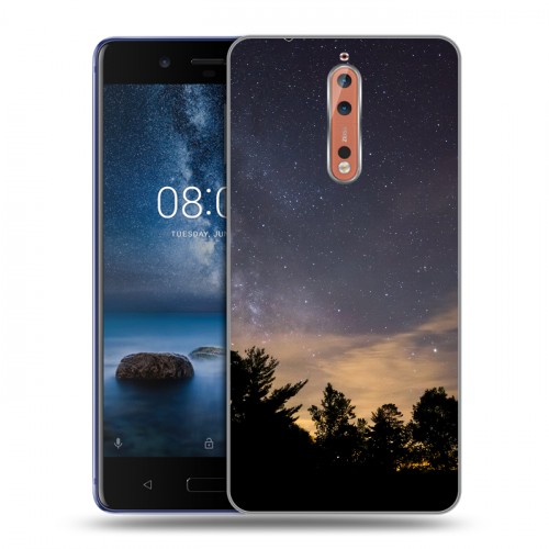 Дизайнерский пластиковый чехол для Nokia 8 Закат