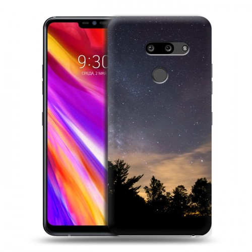 Дизайнерский пластиковый чехол для LG G8 ThinQ Закат