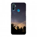 Дизайнерский силиконовый чехол для Realme C3 Закат