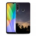 Дизайнерский пластиковый чехол для Huawei Y6p Закат