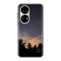 Дизайнерский силиконовый чехол для Huawei P50 Pro Закат