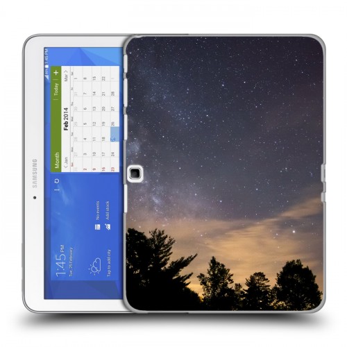 Дизайнерский силиконовый чехол для Samsung Galaxy Tab 4 10.1 Закат