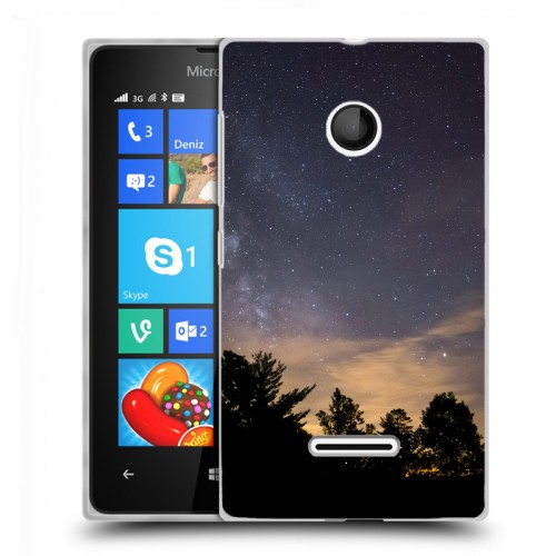 Дизайнерский пластиковый чехол для Microsoft Lumia 435 Закат