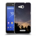 Дизайнерский пластиковый чехол для Sony Xperia E4g Закат