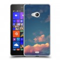 Дизайнерский пластиковый чехол для Microsoft Lumia 540 Закат