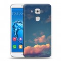 Дизайнерский пластиковый чехол для Huawei Nova Plus Закат