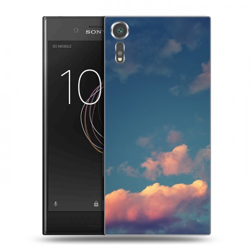 Дизайнерский пластиковый чехол для Sony Xperia XZs Закат