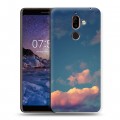 Дизайнерский пластиковый чехол для Nokia 7 Plus Закат