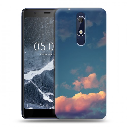 Дизайнерский пластиковый чехол для Nokia 5.1 Закат