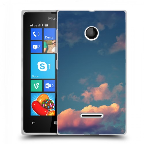 Дизайнерский пластиковый чехол для Microsoft Lumia 435 Закат