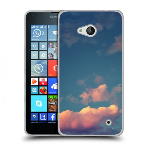 Дизайнерский пластиковый чехол для Microsoft Lumia 640 Закат