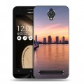 Дизайнерский пластиковый чехол для ASUS Zenfone Go Закат