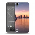 Дизайнерский пластиковый чехол для HTC Desire 530 Закат