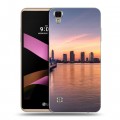 Дизайнерский пластиковый чехол для LG X Style Закат