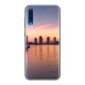 Дизайнерский пластиковый чехол для Samsung Galaxy A50 Закат