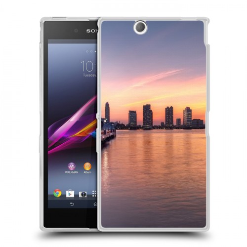 Дизайнерский пластиковый чехол для Sony Xperia Z Ultra  Закат