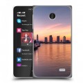 Дизайнерский пластиковый чехол для Nokia X Закат