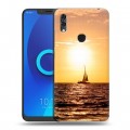 Дизайнерский силиконовый чехол для Alcatel 5V Закат