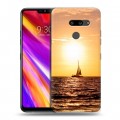 Дизайнерский пластиковый чехол для LG G8 ThinQ Закат