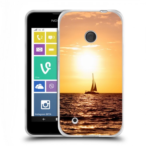 Дизайнерский пластиковый чехол для Nokia Lumia 530 Закат