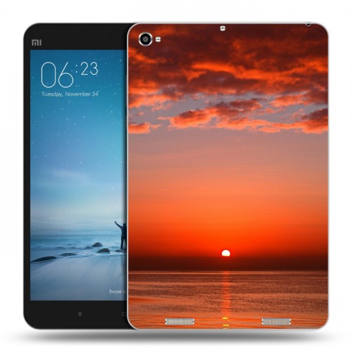 Дизайнерский силиконовый чехол для Xiaomi Mi Pad 2 Закат