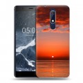 Дизайнерский пластиковый чехол для Nokia 5.1 Закат