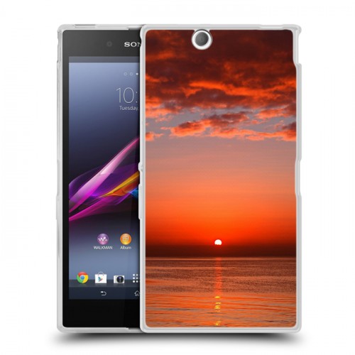 Дизайнерский пластиковый чехол для Sony Xperia Z Ultra  Закат