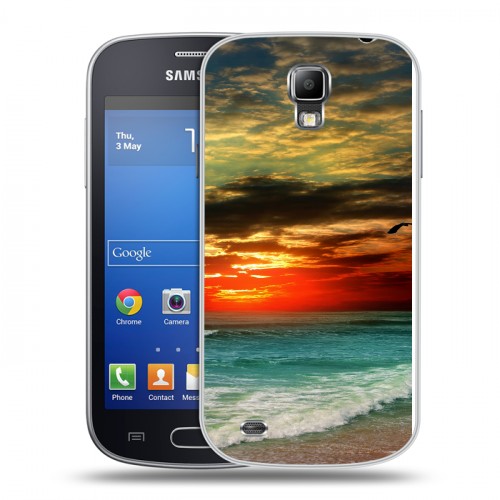 Дизайнерский пластиковый чехол для Samsung Galaxy S4 Active Закат