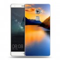 Дизайнерский пластиковый чехол для Huawei Mate S Закат