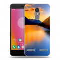 Дизайнерский пластиковый чехол для Lenovo K6 Закат