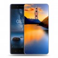 Дизайнерский пластиковый чехол для Nokia 8 Закат