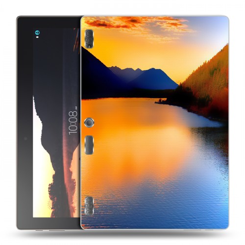 Дизайнерский силиконовый чехол для Lenovo Tab 2 A10 Закат