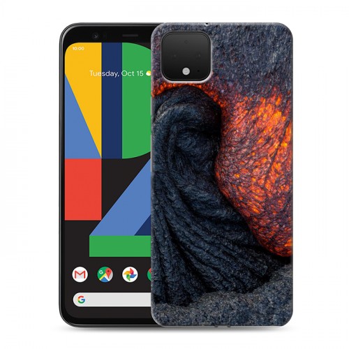 Дизайнерский пластиковый чехол для Google Pixel 4 вулкан