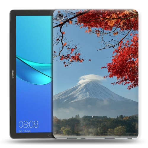 Дизайнерский силиконовый чехол для Huawei MediaPad M5 10.8 вулкан