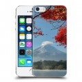 Дизайнерский пластиковый чехол для Iphone 5s вулкан