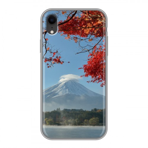 Дизайнерский пластиковый чехол для Iphone Xr вулкан