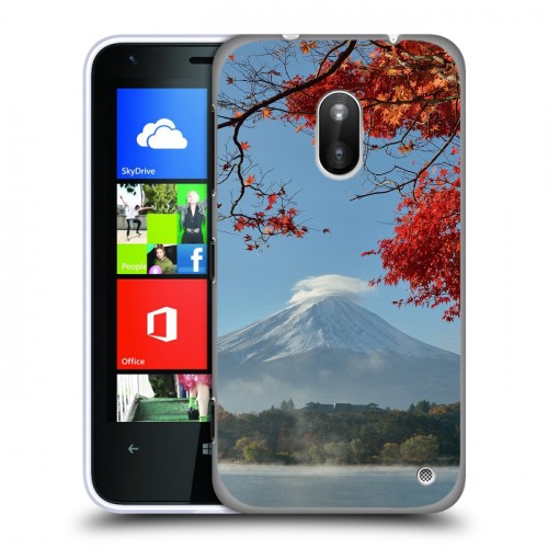 Дизайнерский силиконовый чехол для Nokia Lumia 620 вулкан