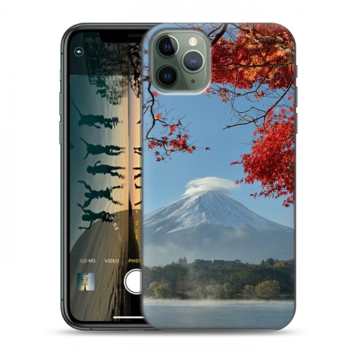 Дизайнерский пластиковый чехол для Iphone 11 Pro вулкан