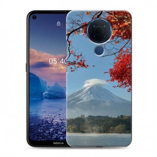 Дизайнерский силиконовый чехол для Nokia 5.4 вулкан