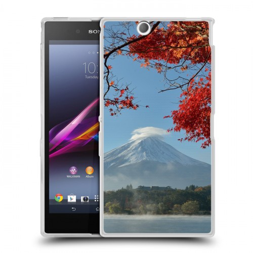 Дизайнерский пластиковый чехол для Sony Xperia Z Ultra  вулкан