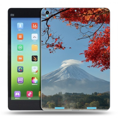 Дизайнерский силиконовый чехол для Xiaomi MiPad вулкан