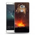 Дизайнерский пластиковый чехол для Huawei Mate S вулкан