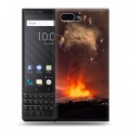 Дизайнерский пластиковый чехол для BlackBerry KEY2 вулкан