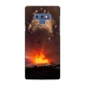 Дизайнерский силиконовый с усиленными углами чехол для Samsung Galaxy Note 9 вулкан