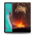 Дизайнерский силиконовый чехол для Samsung Galaxy Tab A 10.1 (2019) вулкан