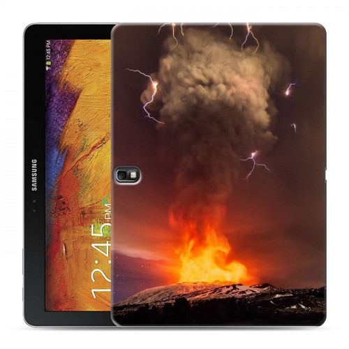 Дизайнерский силиконовый чехол для Samsung Galaxy Note 10.1 2014 editon вулкан